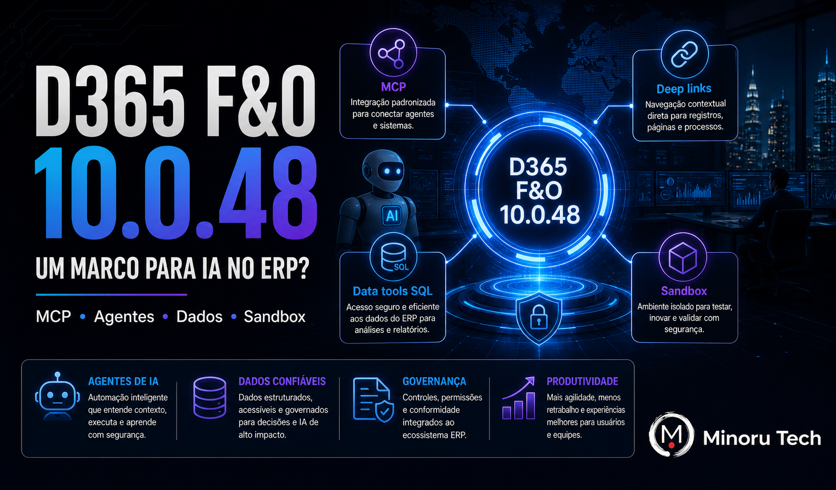 D365 F&O 10.0.48: por que essa versão pode ser um marco para IA no ERP